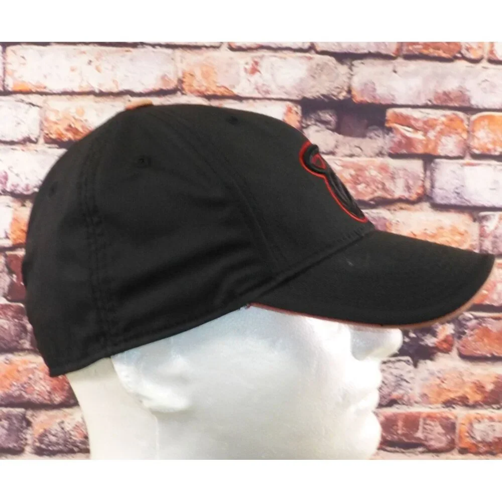 Adidas Miami Heat NBA Black & Red Fitted Cap S/M‎